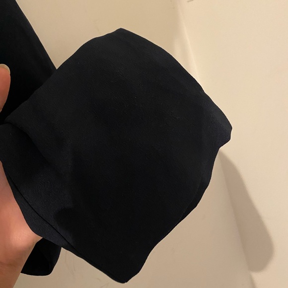 Zara Women’s Straight Leg Black Pants - Picture 3 of 8